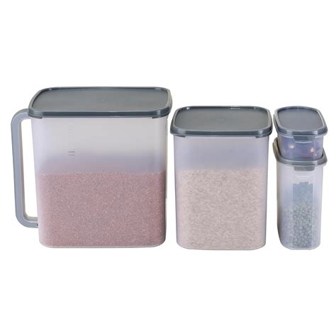 Buy KOLORR Modular Plastic Containers Set for Kitchen Storage Combo ...