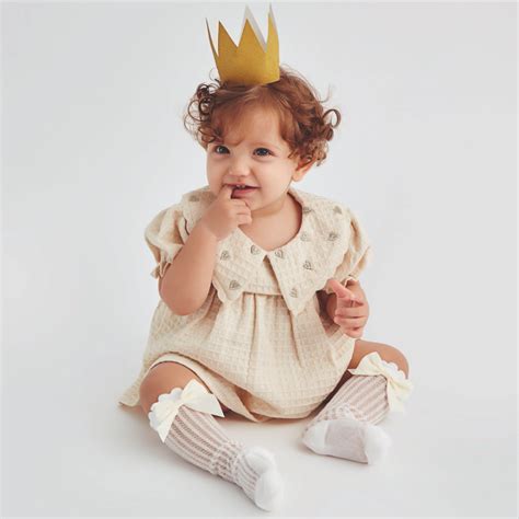 Furr Balls Heart Embroidered Collar Dress – AllThingsBaby.com