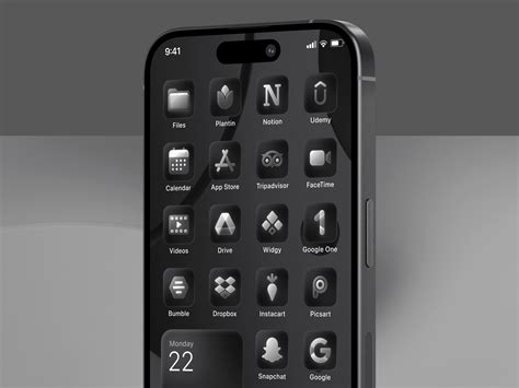 10+ Best Dark and Black iOS App Icons and Icon Packs - Solt Wagner