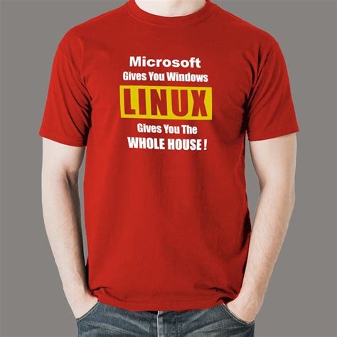 Windows vs Linux T-Shirt - Choose Your House – TEEZ.in