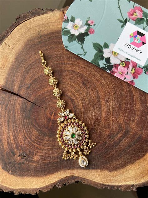 Chaitali Indian Maangtika | Sone pe Suhaga Collection – Attrangi