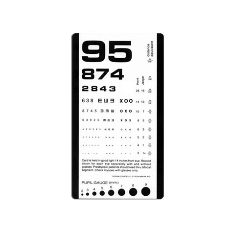 Om Tao Multipurpose Near Vision Card Rulers - Cureka - Online Health ...