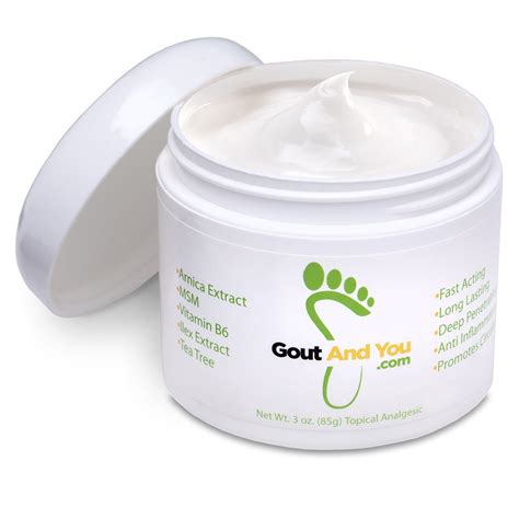 Fast Relief: Best Pain Relief Cream for Gout