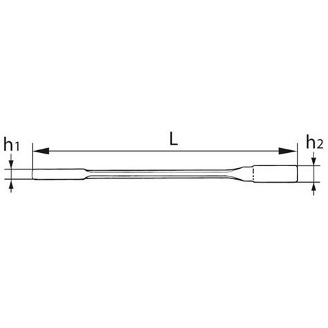 Open ended spanner / ratchet ring spanner, Width across flats: 8mm ...