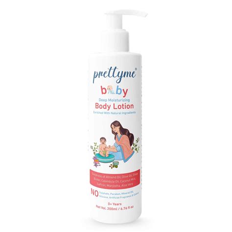 Prettyme Baby Deep Moisturizing Daily Body Lotion | For Newborn, Kids ...