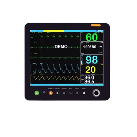 Vet & Human Use ICU Ccu Hospital Ambulance Portable Vital Signs Machine Patient Monitoring ...