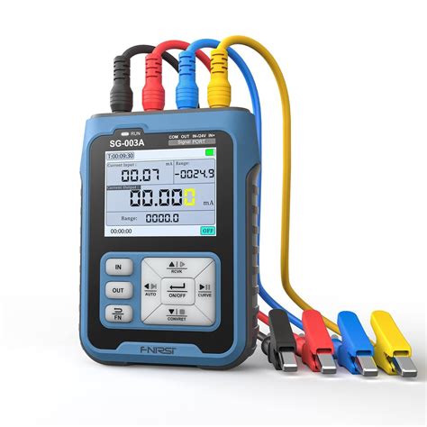 FNIRSI SG-003 Adjustable Current Voltage Simulator (0-24V) and 4-20mA ...