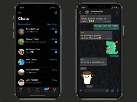WhatsApp rolls out dark mode for Android, iOS users globally | Tech ...