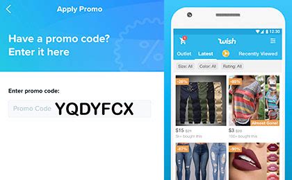 Image result for Wish Promo Code