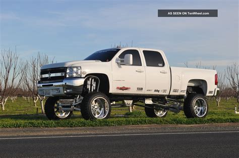 Sema 2008 Chevrolet 2500hd 4x4 Z71 Duramax Custom Lifted Show Truck