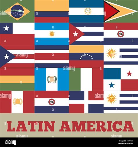 Flags Of Latin America Printable