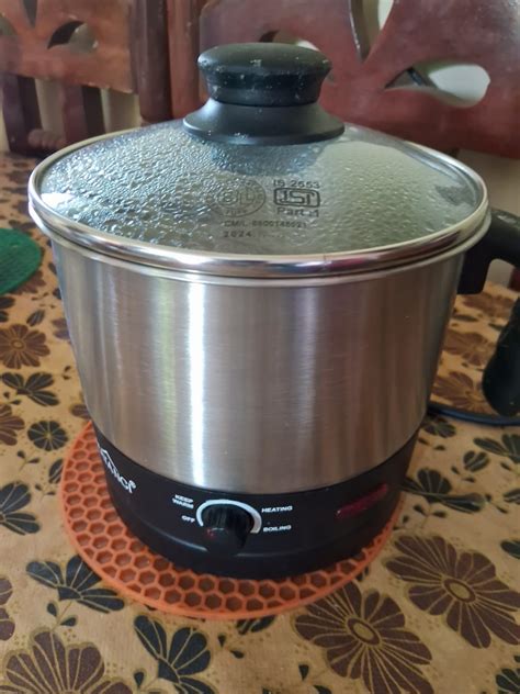 Matangi Multi Purpose Electric Kettle 1.2 Litre, Stainless Steel,600 ...