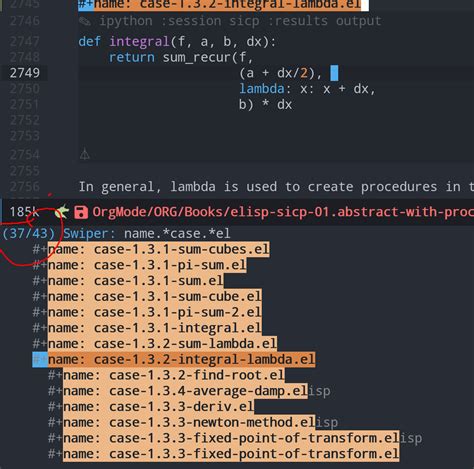 Elisp Tutorial 的图像结果