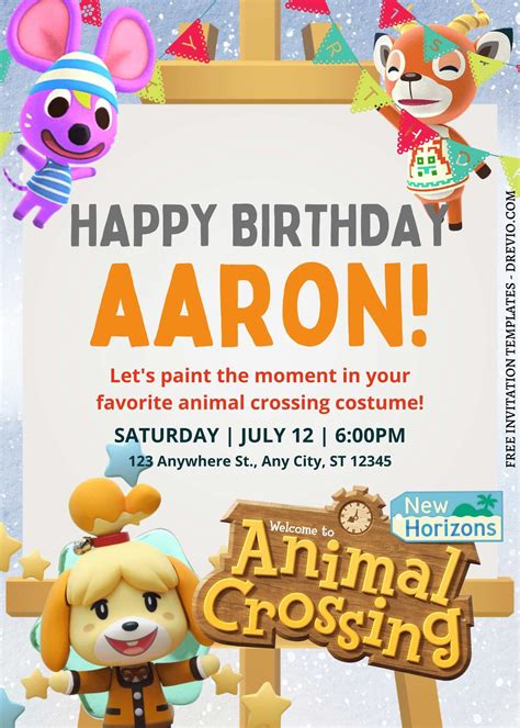 How To Have A Birthday Party In Animal Crossing at Alexandra Morales blog