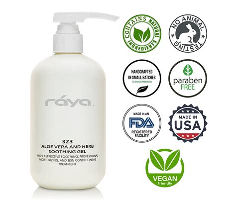 Buy Raya Aloe Vera and Herbs Soothing Gel (323) | Effective, Soothing ...