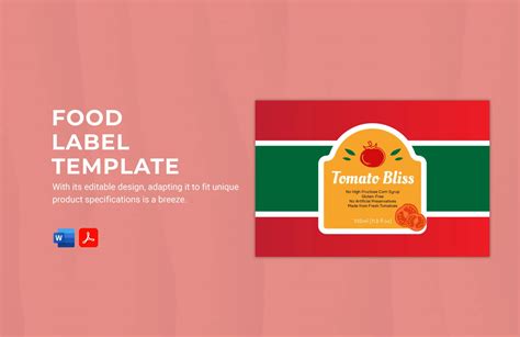 Image result for Food Labels Layout Format
