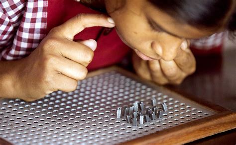 RMSD | Educating the visually challenged.