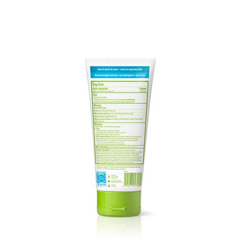 kids SPF 50+ mineral sunscreen lotion| babyganics