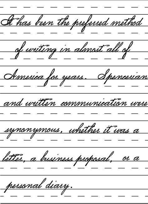 Image result for Spencerian Script Penmanship