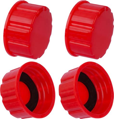 Amazon.com: 5 Gallon Gas Can Caps,Coarse Thread Gas Cap Tank Lid,gas can nozzle replacement Red ...