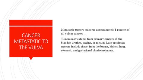 vulva and vaginal cancers by Basira.pptx - how rare is vulvar cancer