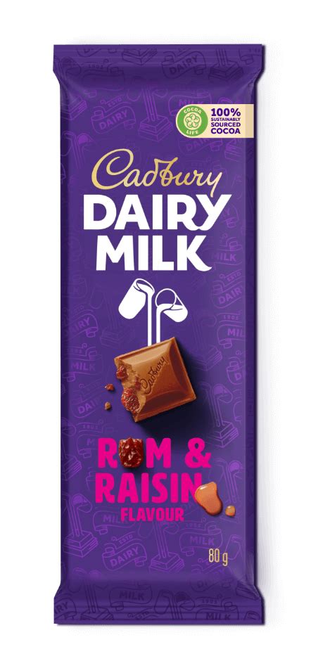 Indulge in Cadbury Rum & Raisin Chocolate Bar—Swad India
