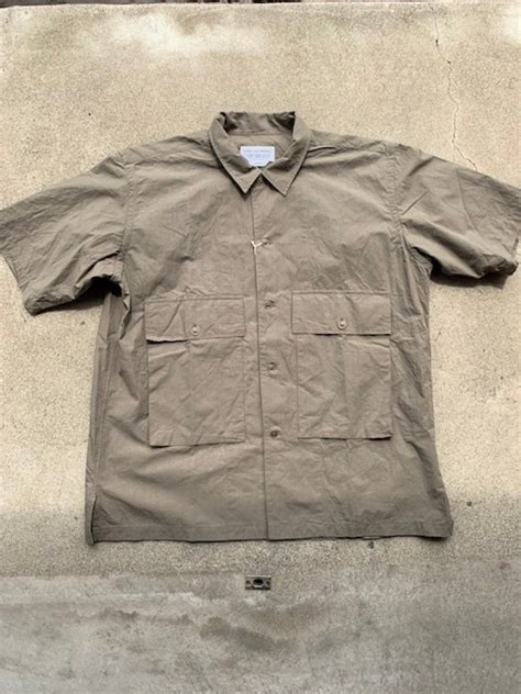ENDS and MEANS / Corfu Shirts / Gray Khaki | thehunt