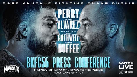 BKFC 56 SALT LAKE CITY PRESS CONFERENCE
