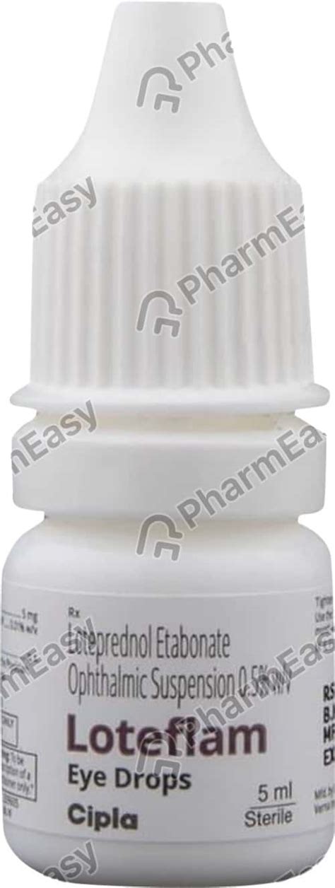 Loteflam 0.5 % Eye Drop (5): Uses, Side Effects, Price & Dosage | PharmEasy