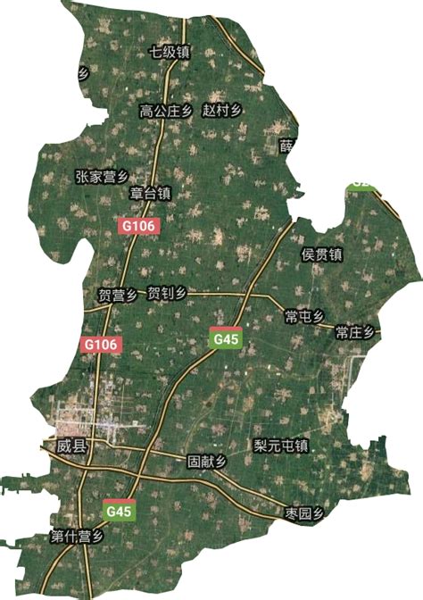 威县地图,河北邢台威县 - 伤感说说吧