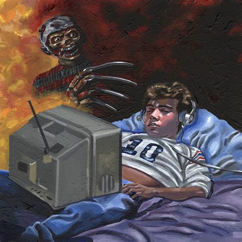 Freddy Krueger Johnny Depp Art Classic Horror Painting - Etsy