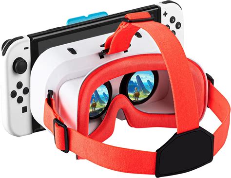 DEVASO Virtual Reality Headset Compatible with Nintendo Switch 3D VR ...