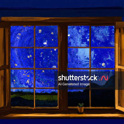 Windows Window Wallpaper Van Goghs Painting AI-generated image 2362732031 | Shutterstock