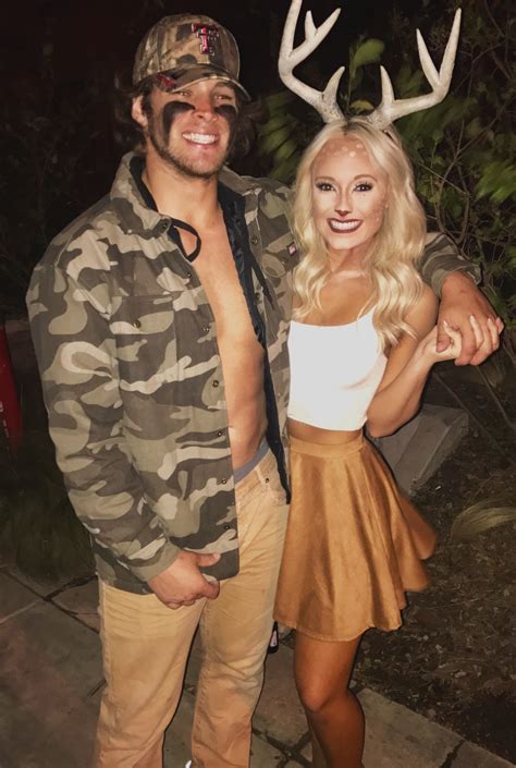 Couple Halloween costume - hunter and a deer | Halloween costumes for ...