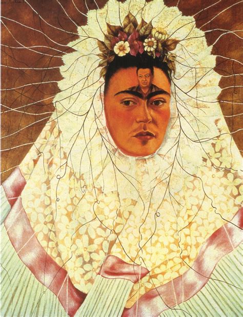 Self-Portrait with Bonito (1941) by Frida Kahlo – Artchive