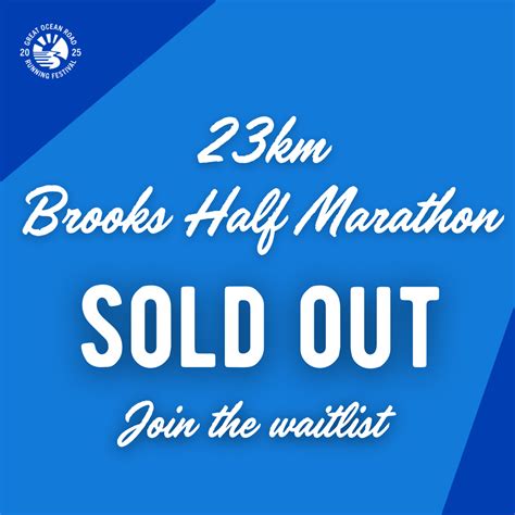 The Brooks 23KM Half Marathon is SOLD OUT - Great Ocean Road Running ...