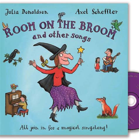 Room on the Broom and Other Songs Book and CD