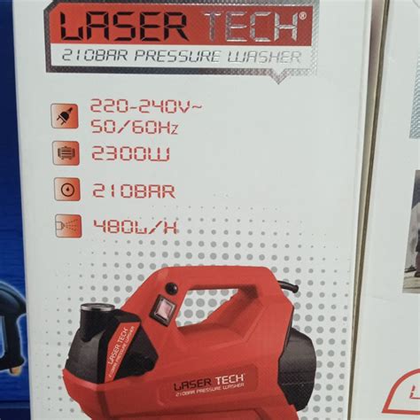 Laser Tech LHD-210PW High Pressure Washer 210 Bar | 2300W Power Car ...