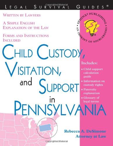 Buy Child Custody, Visitation, and Support in Pennsylvania (Legal ...