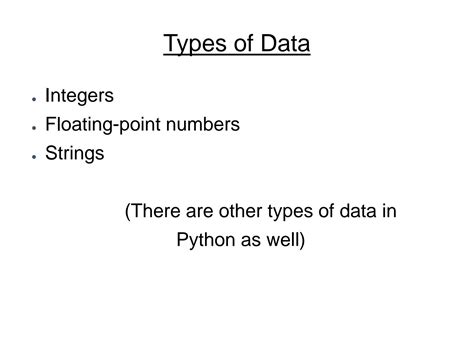 Image result for Python Data Storage Types