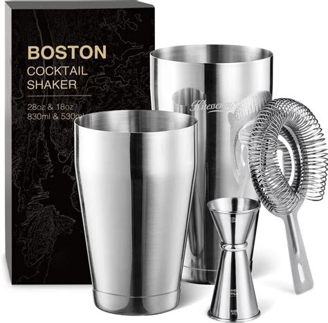 Boston Shaker Cocktail Set at Douglas Wilder blog