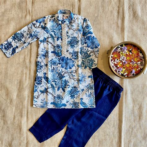 MUL FLORAL KURTA SET – littlepeopleslabel