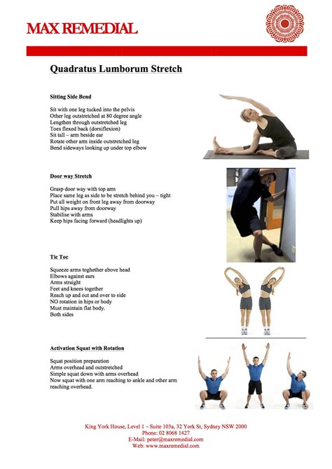 Quadratus Lumborum Stretch
