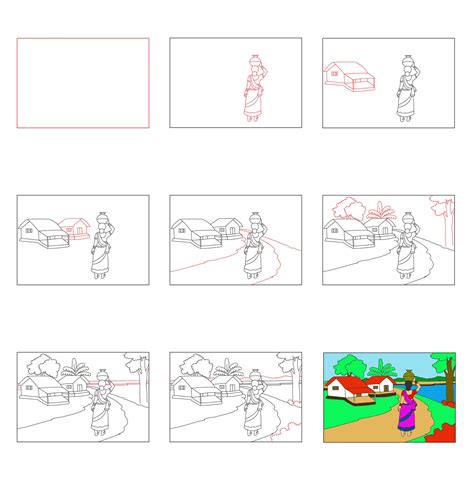 Country & Culture Drawing Ideas - Drawing Photos