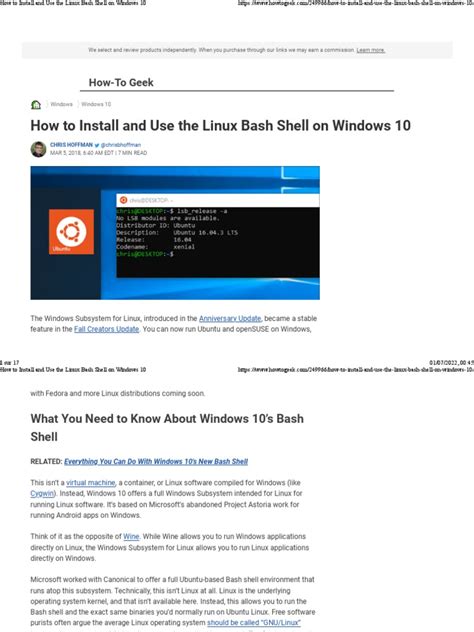 Bash Shell Windows Tutorial 的图像结果
