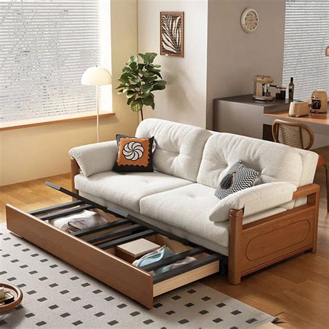 Ocado Wooden Sofa Cum Bed – Indian Nest