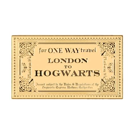 Customizable Hogwarts Express Ticket Printable