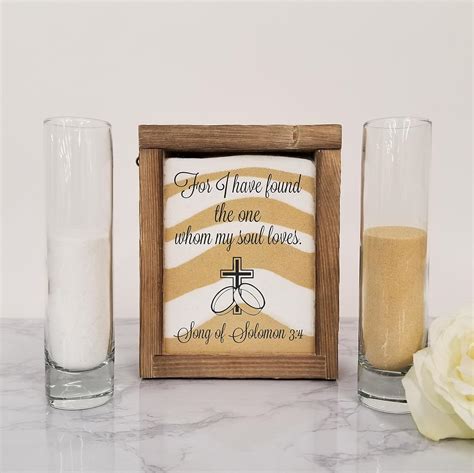 Streamside Shoppe Rustic Unity Sand Ceremony Set I Have Found The One ...