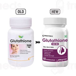Biotrex Glutathione 500mg Veg Capsule 60 - Uses, Side Effects, Dosage ...
