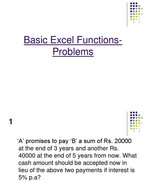 Working Out Problems On Excel 的图像结果